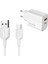 Zore Play Serisi Pl3 Type-C 2in1 Seyahat Şarj Aleti 20W 1