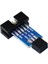 10 Pin To 6 Pin Atmel Programlayıcı Çevirici Kartı Arduino Uno R3 Mega 2560 Avrısp Mkıı Usbasp 3