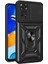 Xiaomi Redmi Note 11S Kılıf Yüzüklü Sürgülü Kamera Korumalı Pars 1