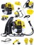 Alman 20 Hp Sırt Tipi Benzinli Motorlu Ot Çalı Tırpanı Çim Biçme Makinesi Sırt Yellow Tek 2