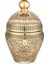 Selçuklu 15,5 cm Kapaklı Dekoratif Cam Şekerlik 9-03010058 1