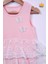 Babyhola %100 Pamuk Kız Bebek Çift Kat Elbise Atlet Badi 3527 2