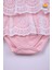 Babyhola %100 Pamuk Kız Bebek Çift Kat Elbise Atlet Badi 3527 4
