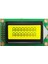 0802A 2x8 Yeşil Karakter LCD Modül Display Ekran 5V Siyah Yazı 8x2 8 x 2 LCD Menü Yazı 1