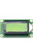 0802A 2x8 Yeşil Karakter LCD Modül Display Ekran 5V Siyah Yazı 8x2 8 x 2 LCD Menü Yazı 2