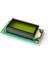 0802A 2x8 Yeşil Karakter LCD Modül Display Ekran 5V Siyah Yazı 8x2 8 x 2 LCD Menü Yazı 5