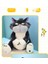 45CMKOMIK Luffa Kedi Peluş Oyuncak (Yurt Dışından) 2