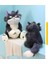 45CMKOMIK Luffa Kedi Peluş Oyuncak (Yurt Dışından) 4