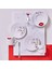 Iconic Marilyn 100 ml 4 Parça 2 Kişilik Cam Çay Takımı 9-01110263 3
