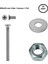 M5X45 mm Vida + Somun + Pul Vida Takım Set 50 Adet 1