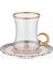 Ethnic 100 ml 12 Parça 6 Kişilik Kulplu Cam Çay Takımı 9-01110131 2