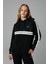 Kapüşonlu Kadın Sweat EF164-BK 1