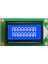 0802A 2x8 Mavi Karakter LCD Modül Display Ekran 5V Beyaz Arka Işık 8x2 8 x 2 LCD Gösterge Menü 1