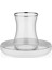Linea Platin Yaldızlı 100 ml 12 Parça 6 Kişilik Cam Çay Takımı 9-01110055 1