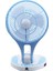 Mini Küçük Fan Katlanabilir Elektrikli Karikatür Taşınabilir Masaüstü Ev Tabanı ile Mavi (Abd Tak) (Yurt Dışından) 1