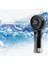 F4 El Misting Fan Nemlendirici Asılı Boyun Katlanır Mini Fan, Siyah (Yurt Dışından) 3