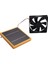 12 V 5 W Güneş Egzoz Fanı Hava Çıkarıcı 5.6 Inç Mini Vantilatör Paneli Köpek Tavuk Evi Sera Için Güçlendirilmiştir (Yurt Dışından) 2
