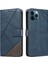 Elmas Dikiş Deri Telefon Kılıfı ile IPhone 13 Pro Max Için Flip Case (Yurt Dışından) 1