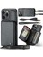 IPhone 11 Pro Rfıd Engelleme Cüzdan Çift Kayış Şık ve 360&DEG; Için Kılıf (Yurt Dışından) 1
