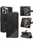 IPhone 15 Için Flip Case Pro Max Deri Telefon Koruma Kılıfı ve Kart (Yurt Dışından) 1