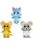 Anime Tom ve Jerry Peluş Oyuncak Tom Jerry Taffy Kardeş Sevimli Karikatür Oyun Oyuncak (Yurt Dışından) 5