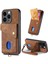 IPhone 15 Için Kılıf Pro Ayrılabilir Kordon Kart Yuvası Çok Fonksiyonlu (Yurt Dışından) 3