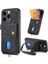 IPhone 14 Için Kılıf Pro Max Çok Fonksiyonlu Manyetik Kapatma Premium Kart (Yurt Dışından) 1