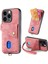 IPhone 15 Için Kılıf Pro Max Kart Yuvası Çok Fonksiyonlu Ayrılabilir Kordon (Yurt Dışından) 2