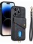 IPhone 14 Için Kılıf Pro Çok Fonksiyonlu Manyetik Kapatma Premium Deri (Yurt Dışından) 1