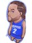 Nba Basketbol Karakteri Karikatür Peluş Oyuncak Yastık, Erkek ve Kız Çocukları Için Hediye (Yurt Dışından) 1