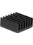 14X14X6MM Aluminyum Soğutucu Siyah M3 Yapıştırma Etiketli Raspberry Xbox Chipset Ekran Kartı Ram 4