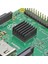 14X14X6MM Aluminyum Soğutucu Siyah M3 Yapıştırma Etiketli Raspberry Xbox Chipset Ekran Kartı Ram 5