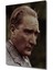 Dekoratif Dikey Atatürk Duvar Tablo Ahşap Dikdörtgen Tablo 4