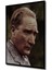 Dekoratif Dikey Atatürk Duvar Tablo Ahşap Dikdörtgen Tablo 5