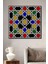 Dekoratif Dikey Geometrik Desen Duvar Tablo Ahşap Dikdörtgen Tablo 1