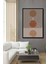Ahşap Tablo Mid Century Matisse Bohem Soyut Minimalist Art Çerçeve Görünümlü Dikey Duvar Tablo 1
