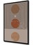 Ahşap Tablo Mid Century Matisse Bohem Soyut Minimalist Art Çerçeve Görünümlü Dikey Duvar Tablo 3