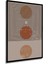 Ahşap Tablo Mid Century Matisse Bohem Soyut Minimalist Art Çerçeve Görünümlü Dikey Duvar Tablo 4