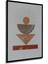 Dekoratif Ahşap Tablo Bohem Art Premium Table Çerçeve Görünümlü Dikey Duvar Dekorasyon Tablosu 4