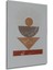Dekoratif Ahşap Tablo Bohem Art Premium Table Çerçeve Görünümlü Dikey Duvar Dekorasyon Tablosu 5