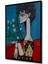 Dekoratif Ahşap Tablo Pablo Picasso Çerçeve Görünümlü Dikey Duvar Dekorasyon Tablosu 3