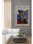 Ahşap Picasso Modern Gallery Soyut Artwork Collection Tablo Çerçeve Görünümlü Dikey Duvar Tablo 2