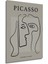 Dekoratif Ahşap Bohem Serisi - Picasso 04 Tablo Çerçeve Görünümlü Dikey Duvar Dekorasyon Tablosu 5
