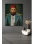 Dekoratif Dikey Sultan Abdulhamid Duvar Tablo Ahşap Dikdörtgen Tablo 1