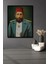 Dekoratif Dikey Sultan Abdulhamid Duvar Tablo Ahşap Dikdörtgen Tablo 2