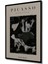 Ahşap Picasso Modern Gallery Soyut Artwork Collection Tablo Çerçeve Görünümlü Dikey Duvar Tablo 3