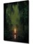 Dekoratif Dikey Ormanın Ruhu Spiritual Modern Sanat Duvar Tablo Ahşap Dikdörtgen Tablo 4
