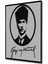 Dekoratif Dikey Gazi Mustafa Kemal Atatürk Imza Duvar Tablo Ahşap Dikdörtgen Tablo 5