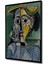 Ahşap Tablo Pablo Picasso Woman With Yellow Hat Duvar Dekorasyon Tablo Moda Çerçeve Görünümlü Tablo 3