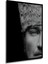 Mustafa Kemal Atatürk Yarım Portre Dikey Ahşap Tablo Çerçeve Görünümlü Dikey Duvar Dekorasyon Tablo 4